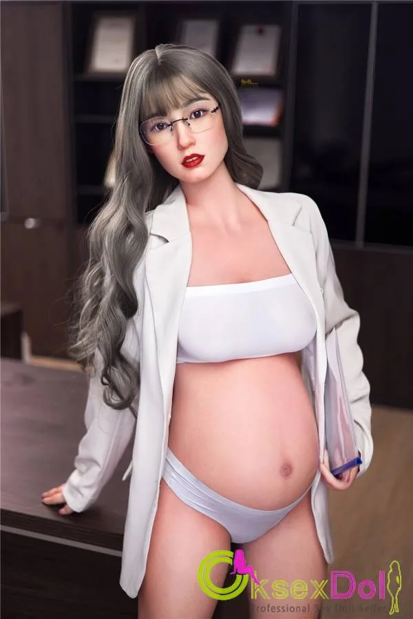 Saku E-cup Japanese Pregnant Sex Doll 158cm/5ft2 Irontech