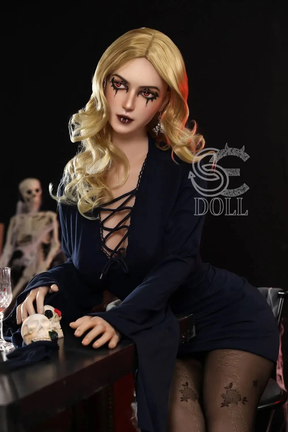 165cm/5ft5 G-cup Silicone Head Sex Doll – Bella