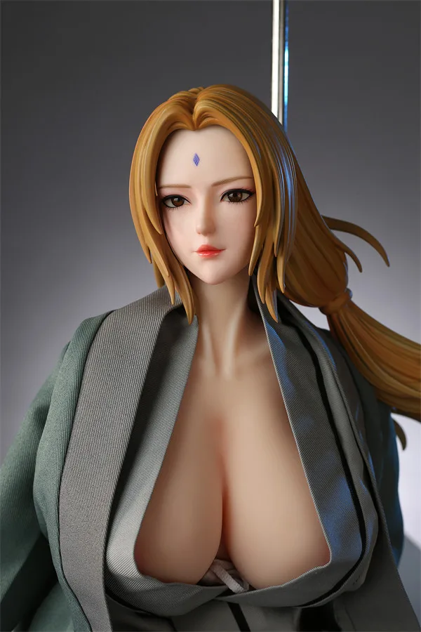 65cm New Silicone Tsunade Hentai Sex Doll