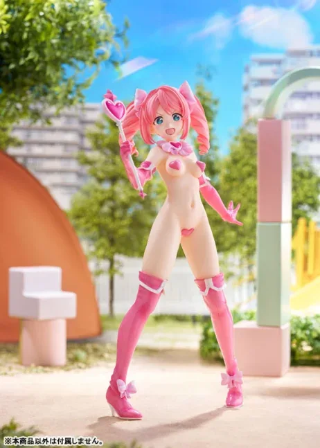 Sexy 1/7th scale cast-off figure of Magia Magenta from the ecchi magical girl anime series Gushing Over Magical Girls