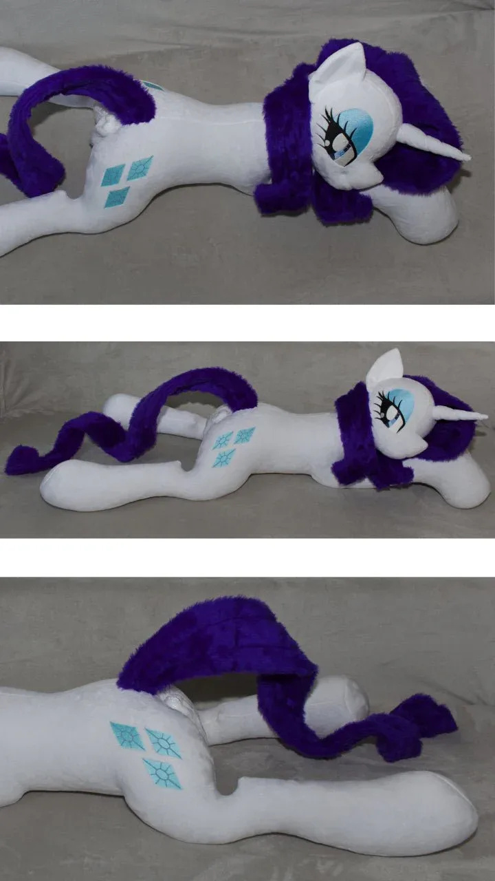 Rarity Female Unicorn MLP Pony Sex Toy 130cm