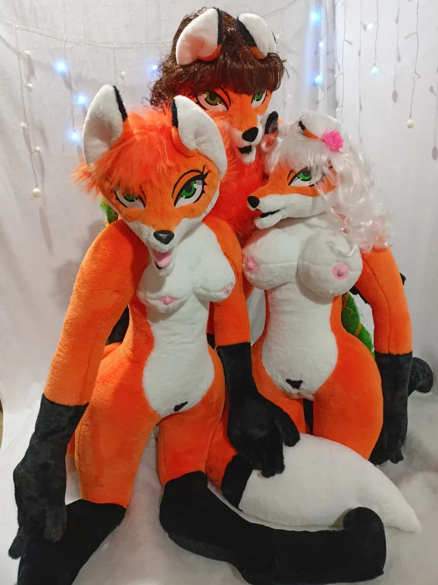 Anthropomorphic Vixen Red Fox Sex Doll 160cm