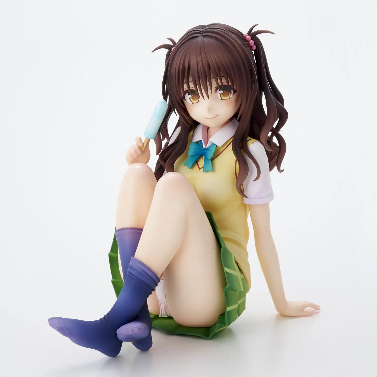 To Love-Ru Darkness Pre-Painted Figure: School Uniform Series Yuki Mikan High School Student Ver.