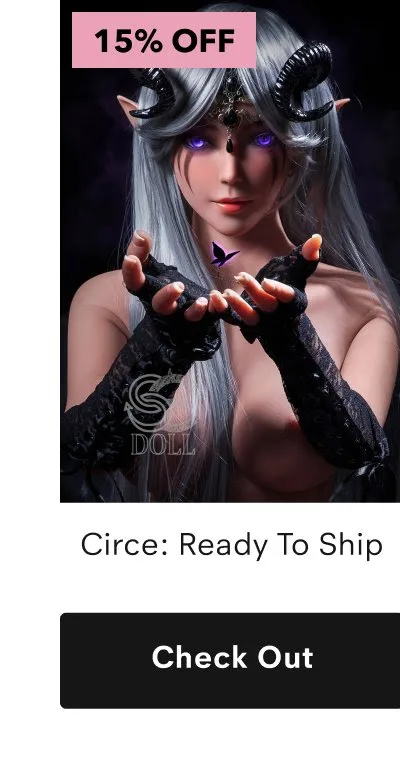 New Silicon Wives sex doll Circe