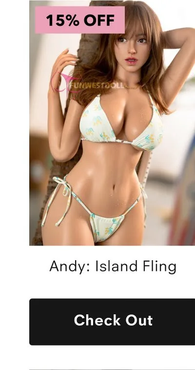 New Silicon Wives sex doll Island Fling Andy