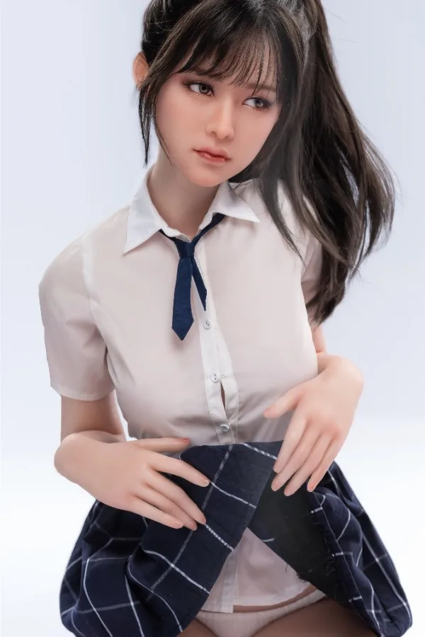 75cm Asian Adult Girl Full Silicone Figure Sex Doll