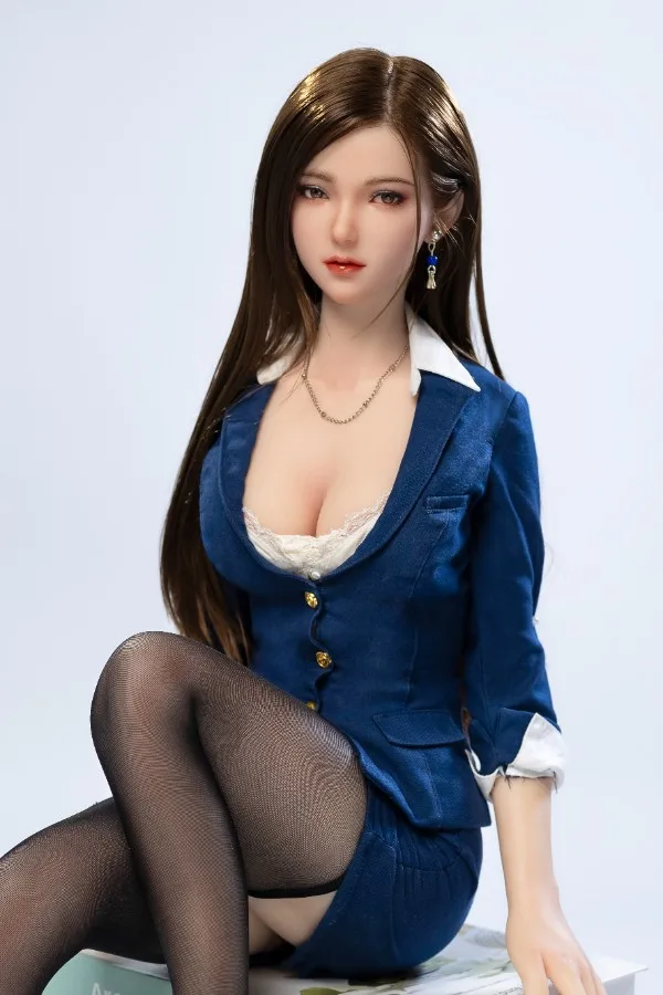 75cm Asian Girl Collectible Silicone Figure Sex Doll