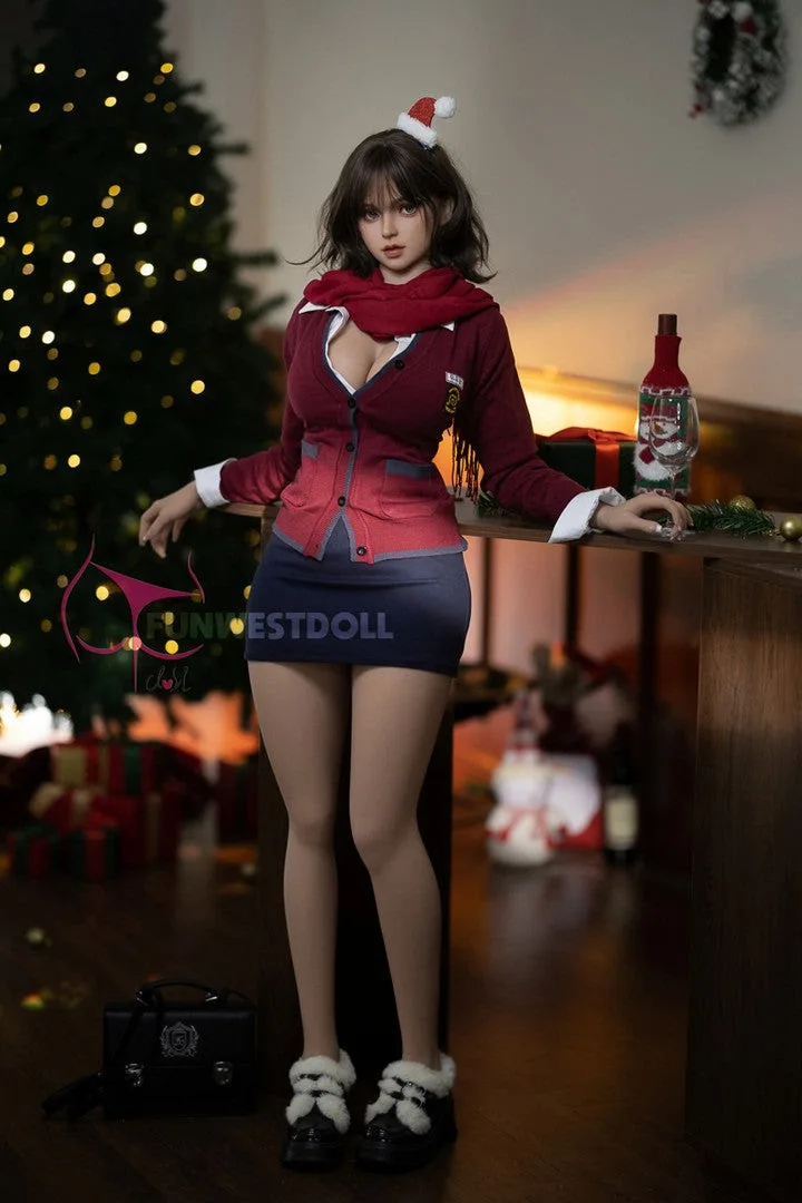 Christmas Lily (Black Hair): Funwest Doll 157cm G-cup Sex Doll FWD102