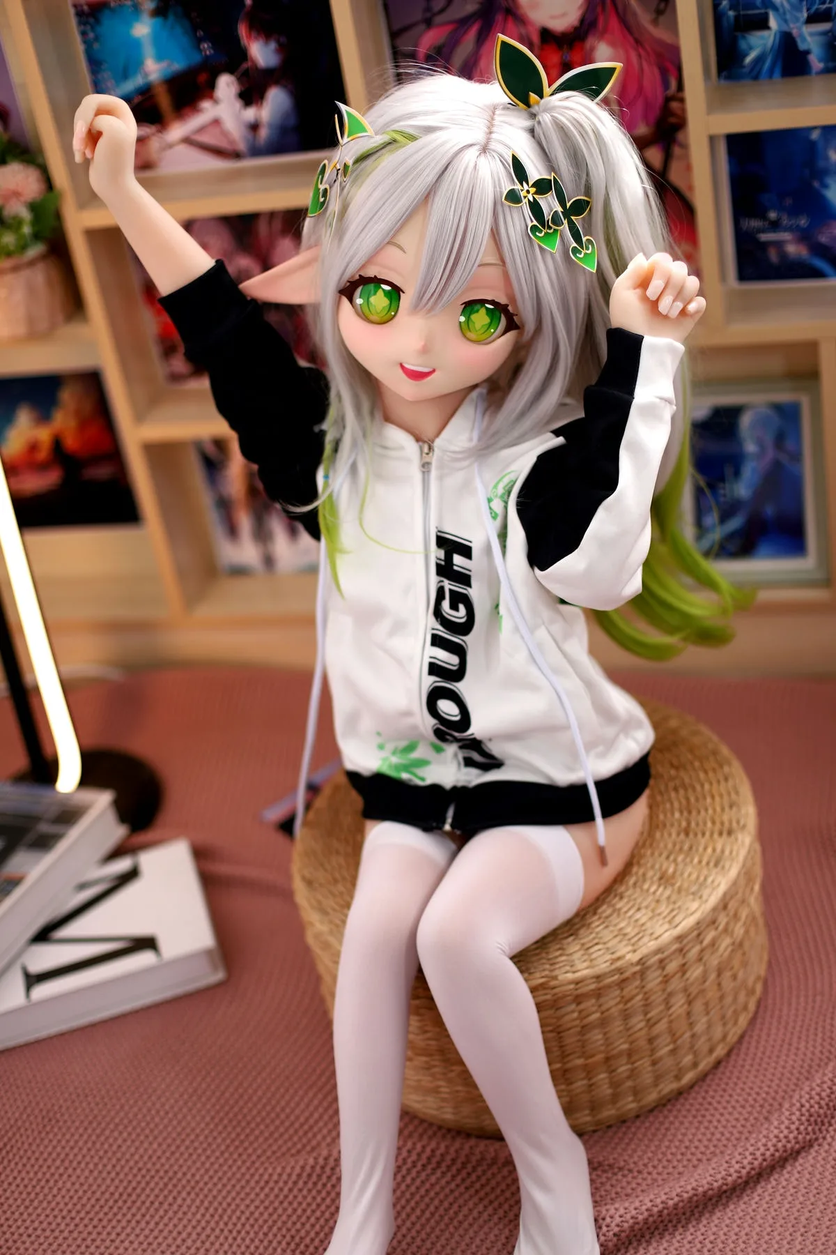 Nahida – Mini Anime Genshin Sex Doll with PVC Head