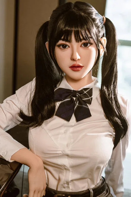 Gwen 5ft25 / 160cm #290 Silicone Head TPE Body High-quality Realistic Japanese Sex Doll