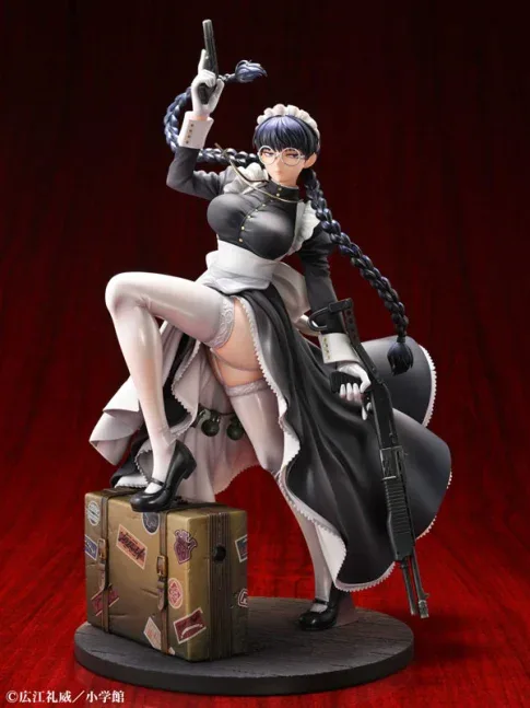 Figure of Roberta in 1/7th scale, as Nightmare Maid