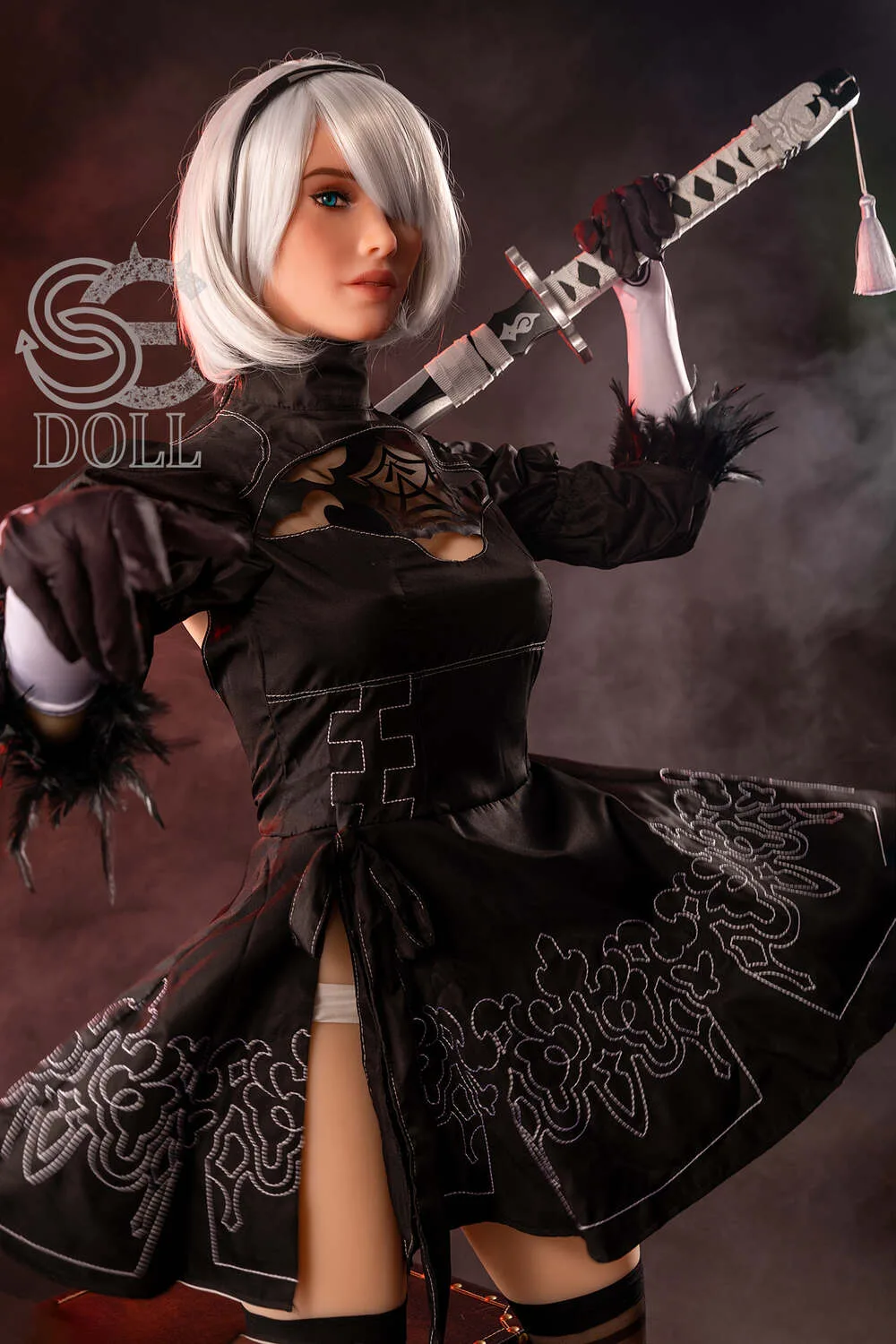 163cm/5ft4 E-cup TPE Sex Doll – 2B from Nier: Automata