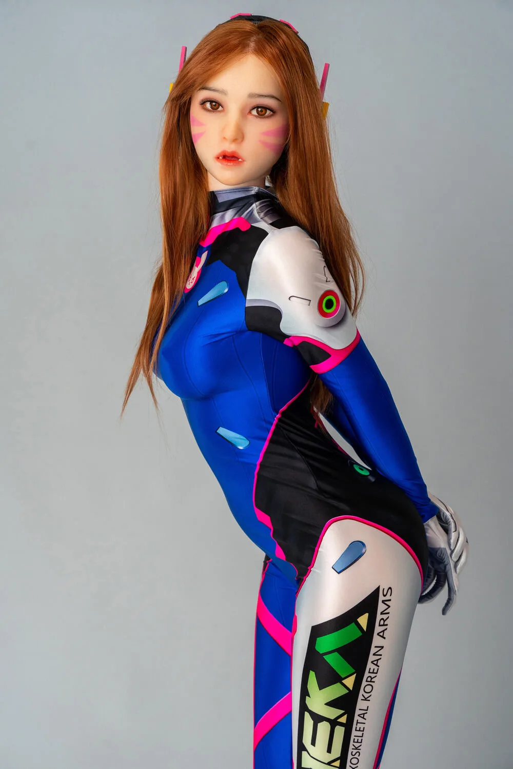 160cm/5ft3 E-cup Silicone Sex Doll – D.Va from Overwatch