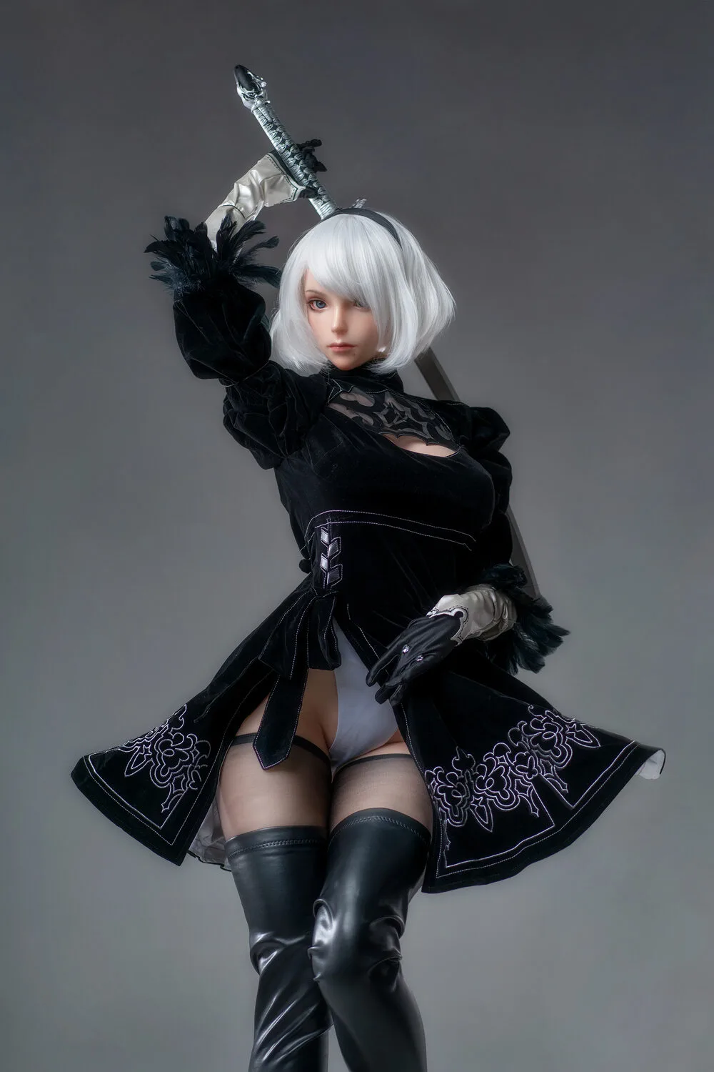 171cm/5ft7 G-cup Silicone Sex Doll – 2B from Nier: Automata